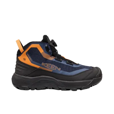 KEEN Revel 4 EXP CF Polar Waterproof Boot "Naval Academy/Flame Orange"