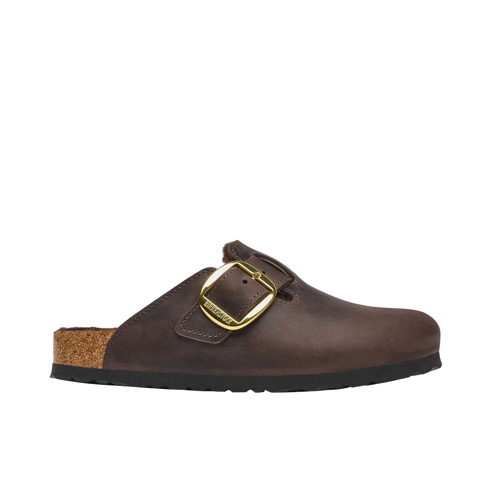 BIRKENSTOCK Women's Boston Big Buckle Shearling "Habana"