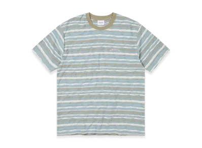 thisisneverthat Wave Jacquard Tee "Soft Blue"