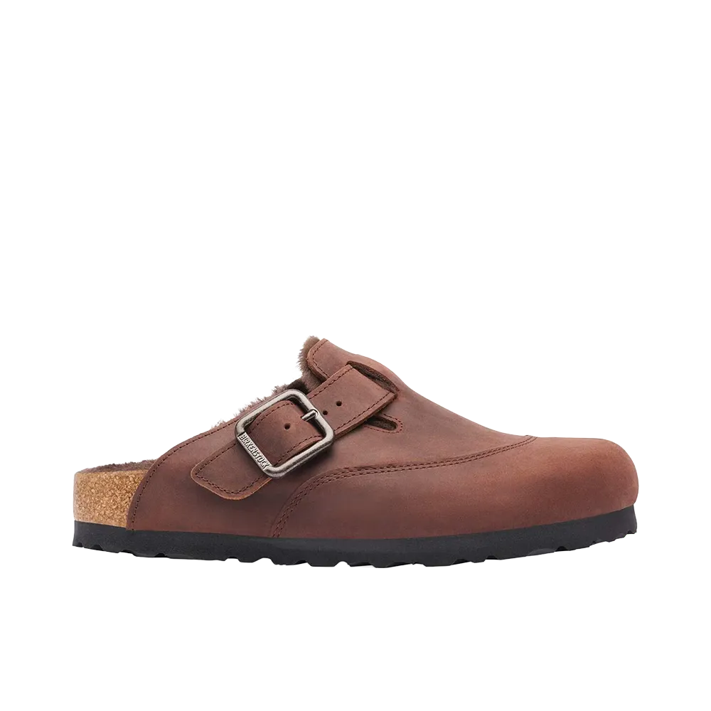 BIRKENSTOCK Boston Shearling Mudguard "Tabacco Brown"