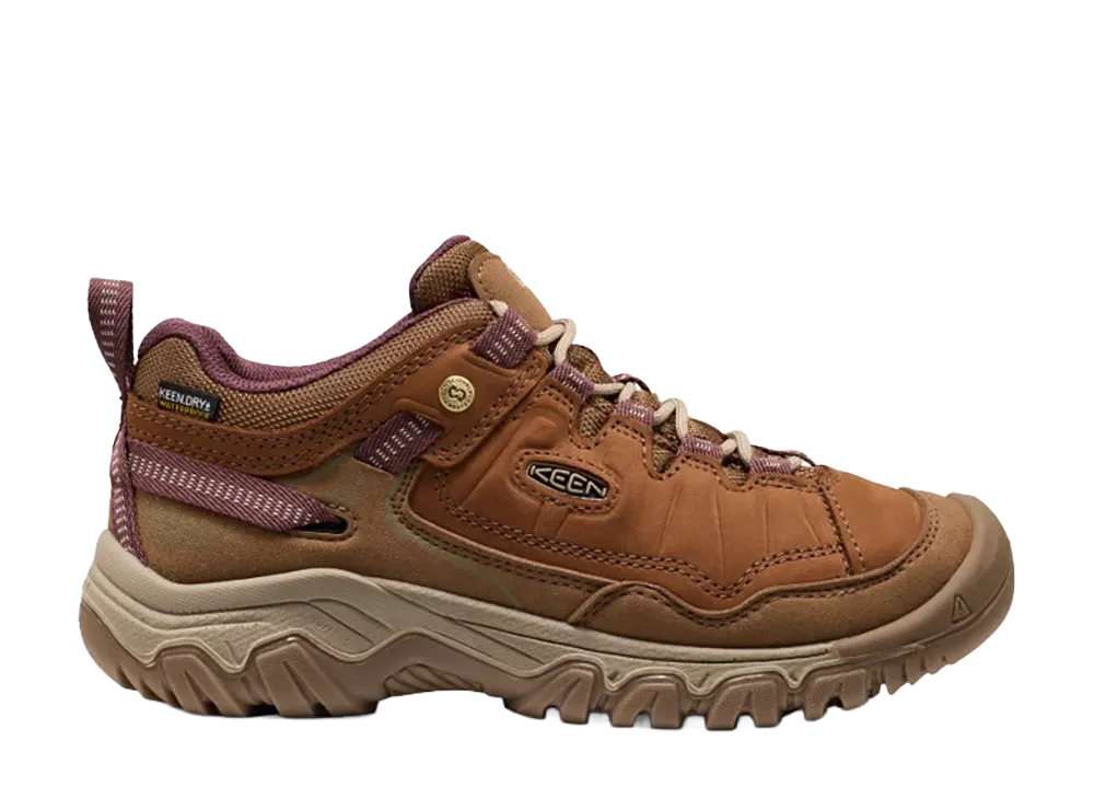 KEEN Women's Targhee 4 Waterproof "Bison/Huckleberry"