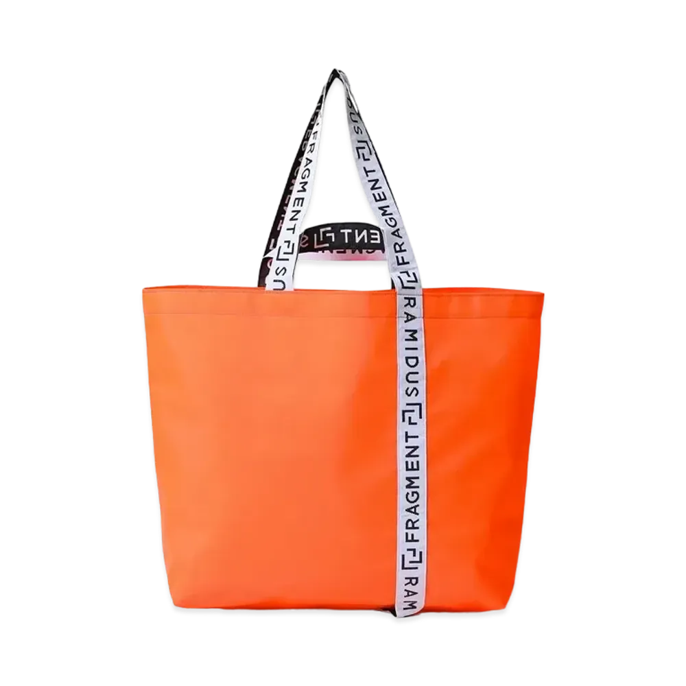 FRAGMENT x RAMIDUS TOTE BAG (L) "Orange"