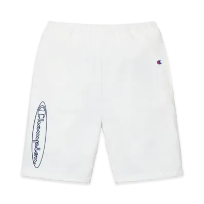 Supreme x Champion Outline Sweatshort "White"