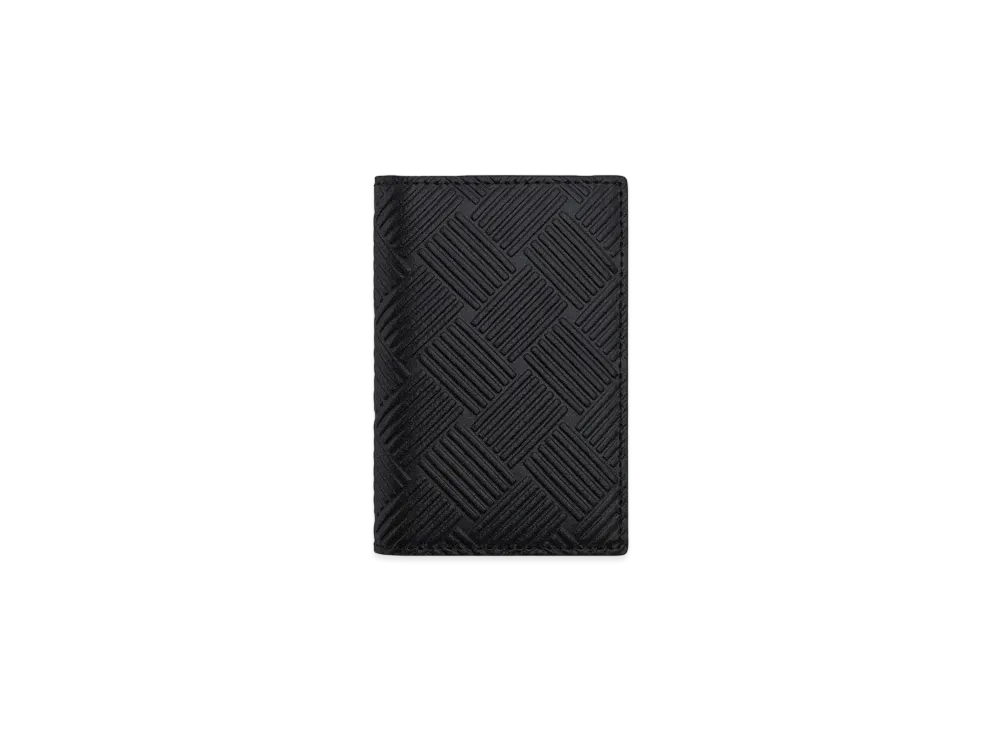 Bottega Veneta Flap Card Holder "Black"