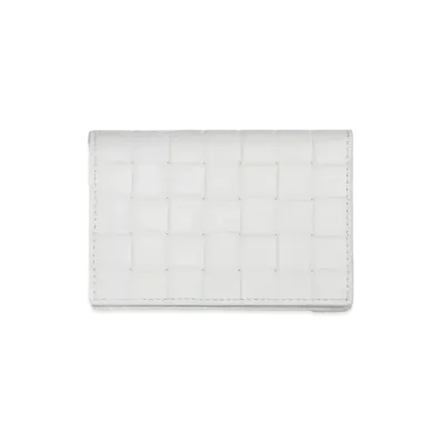Bottega Veneta Business Card Holder "White"