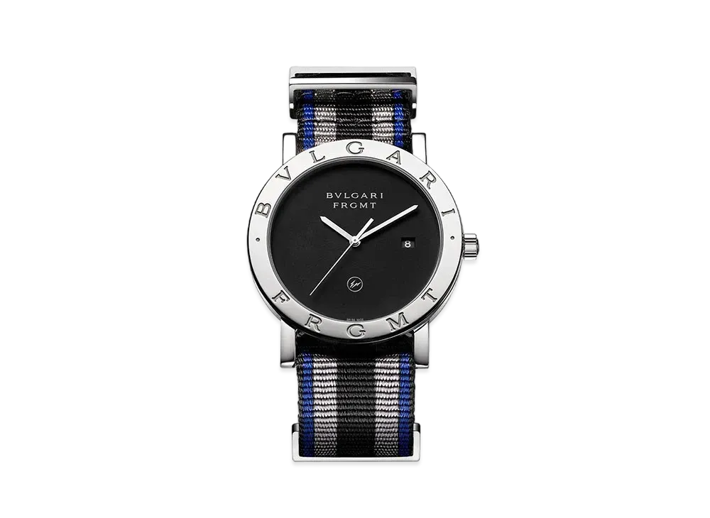Fragment x BVLGARI Bvlgari Bvlgari "Black/Stainless Steel"