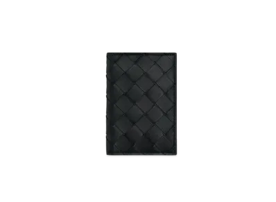 Bottega Veneta Flap Card Holder "Black"