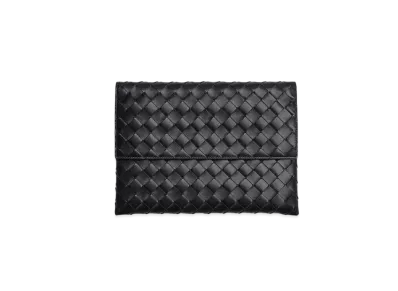 Bottega Veneta Flap Pouch "Black"