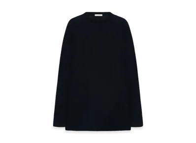 The Row Women's Monton Cotton T-Shirt "Indigo"