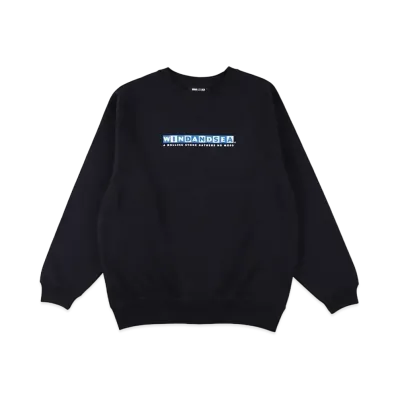WIND AND SEA Choco Crewneck Sweatshirt "Black"