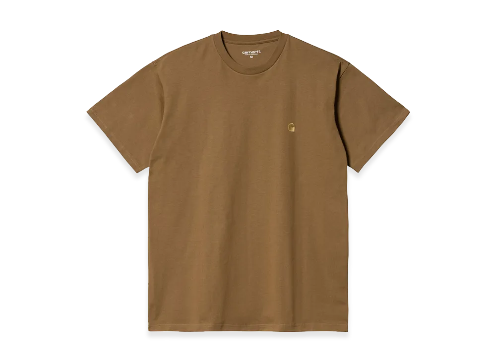 Carhartt WIP S/S Chase T-Shirt "Hamilton Brown/Gold"
