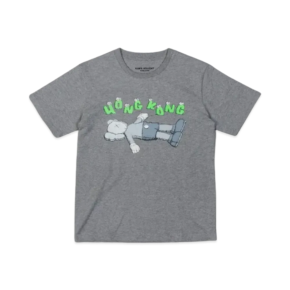 KAWS HOLIDAY Hong Kong T-shirt "Grey"