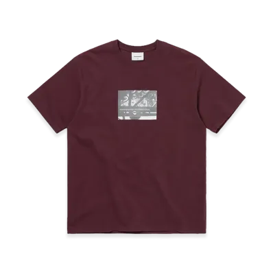 thisisneverthat Capture Tee "Burgundy"