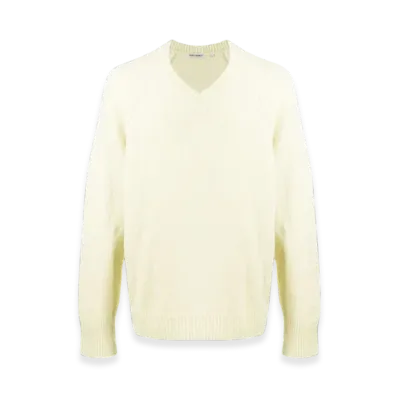 OUR LEGACY V-Neck Raglan "Citron Needled"