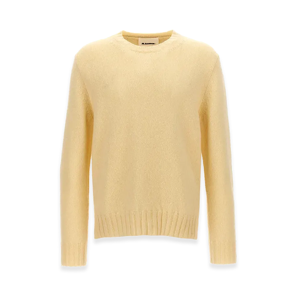 Jil Sander Wool Sweater "White"