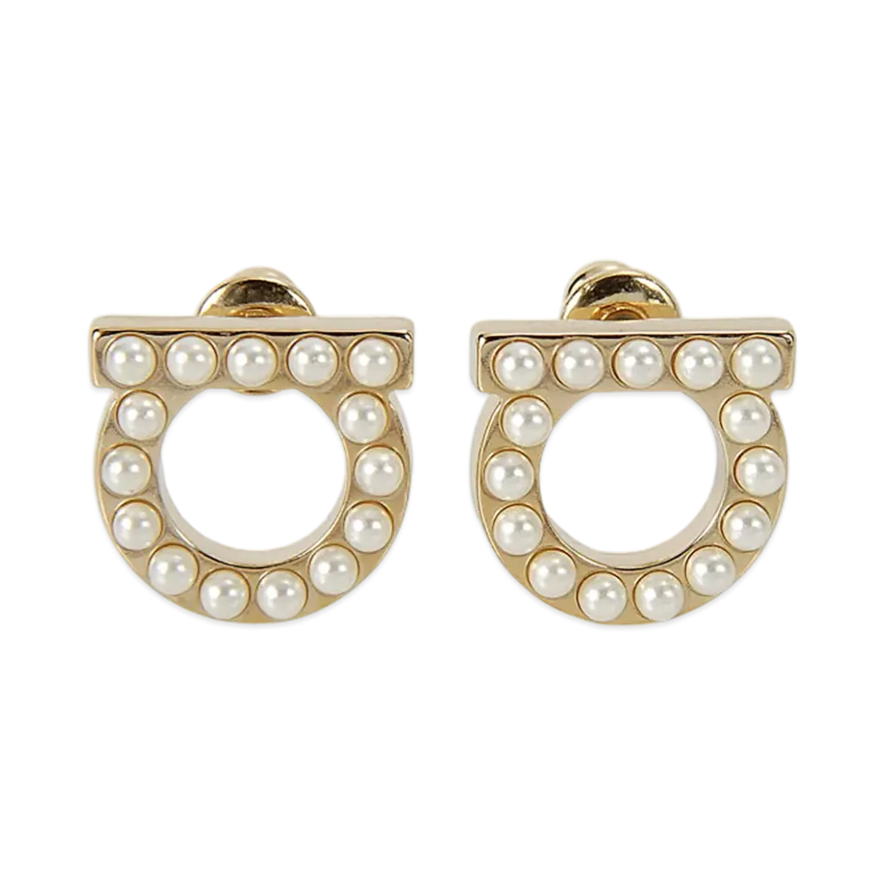 Salvatore Ferragamo Earrings Women "Gold"
