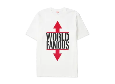 Supreme World Famous Tee "White"