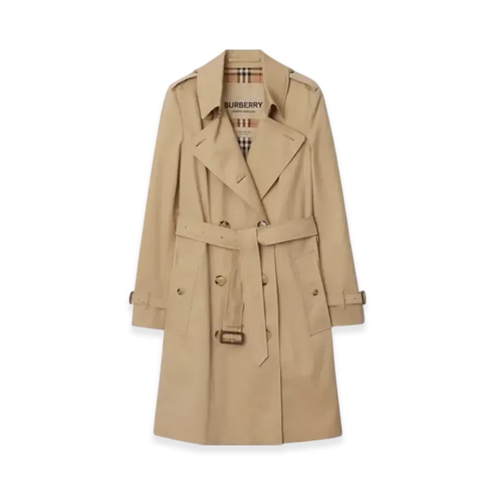 Burberry Mid-length Chelsea Heritage Trench Coat "Honey"