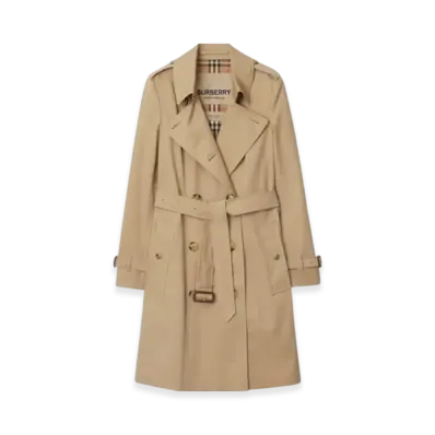 Burberry Mid-length Chelsea Heritage Trench Coat "Honey"