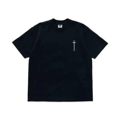 RATS Cross Tee "Black"