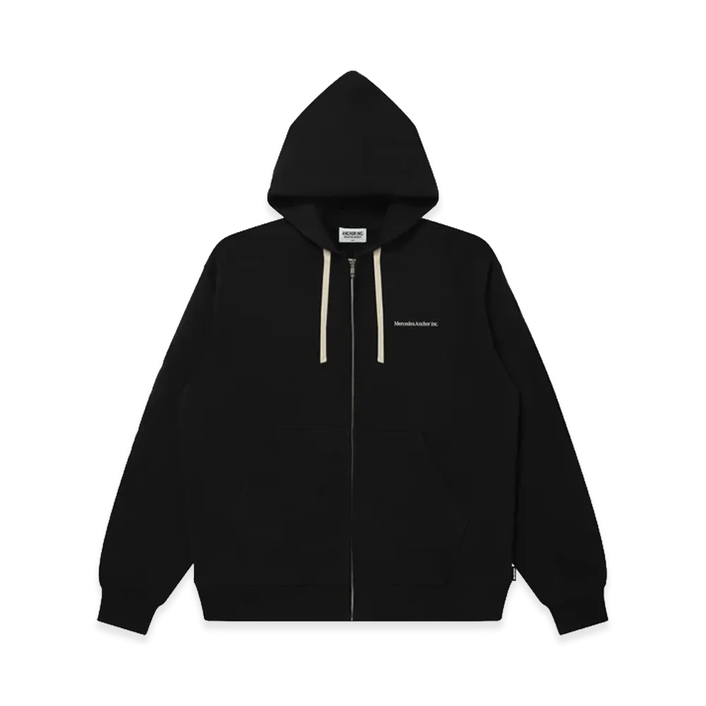 Mercedes Anchor inc. Logo Zip Hoodie 