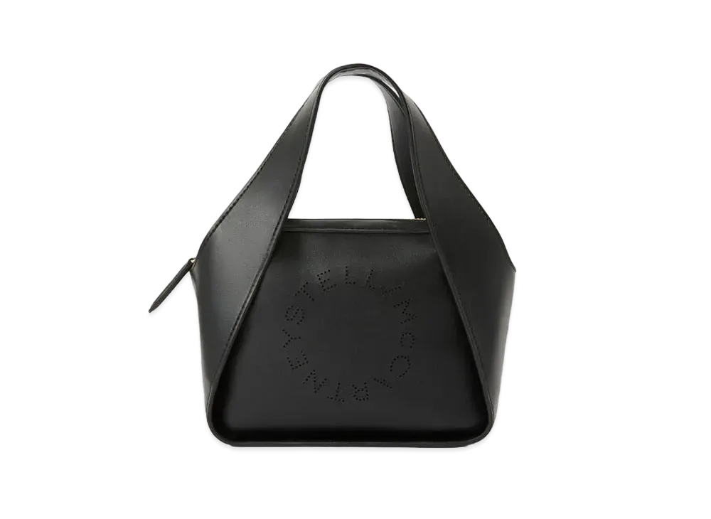 Stella McCartney Mini Stella Logo Crossbody Bag "Black"