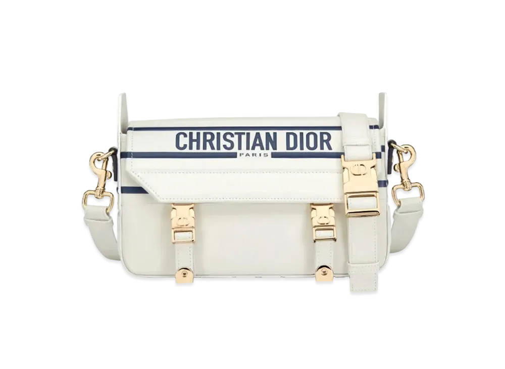 Dior Diorcamp Small Bag Smooth Calfskin "White"