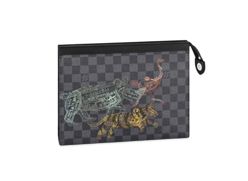 ルイヴィトン ポシェット・ヴォワヤージュ MM ダミエ "ノワール" N64605