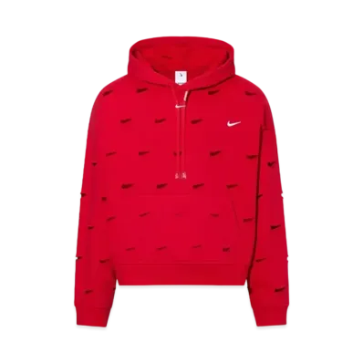 Nike x Jacquemus Le Hoodie Swoosh "Dark Red"