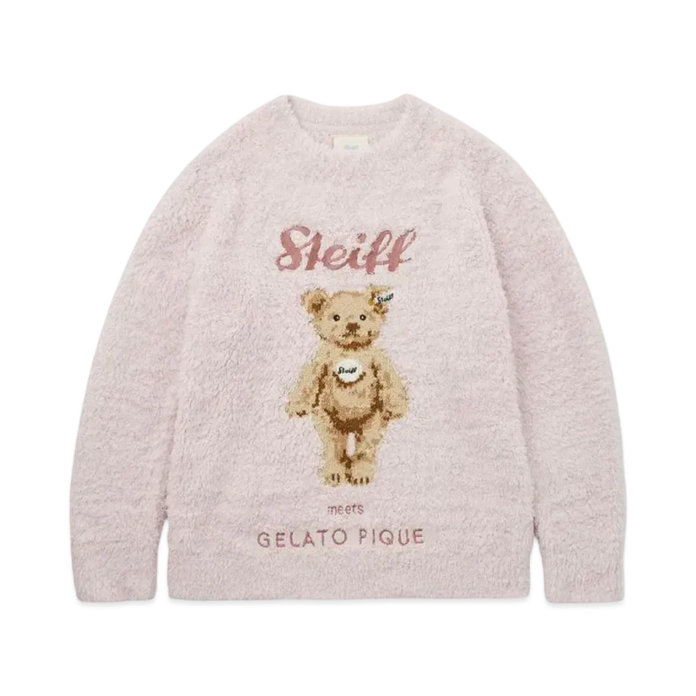 GELATO PIQUE x Steiff Gelato James Jacquard Pullover "Pink"