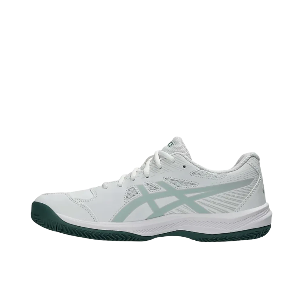 Asics Court Slide 4 "White/Cloud Moss"