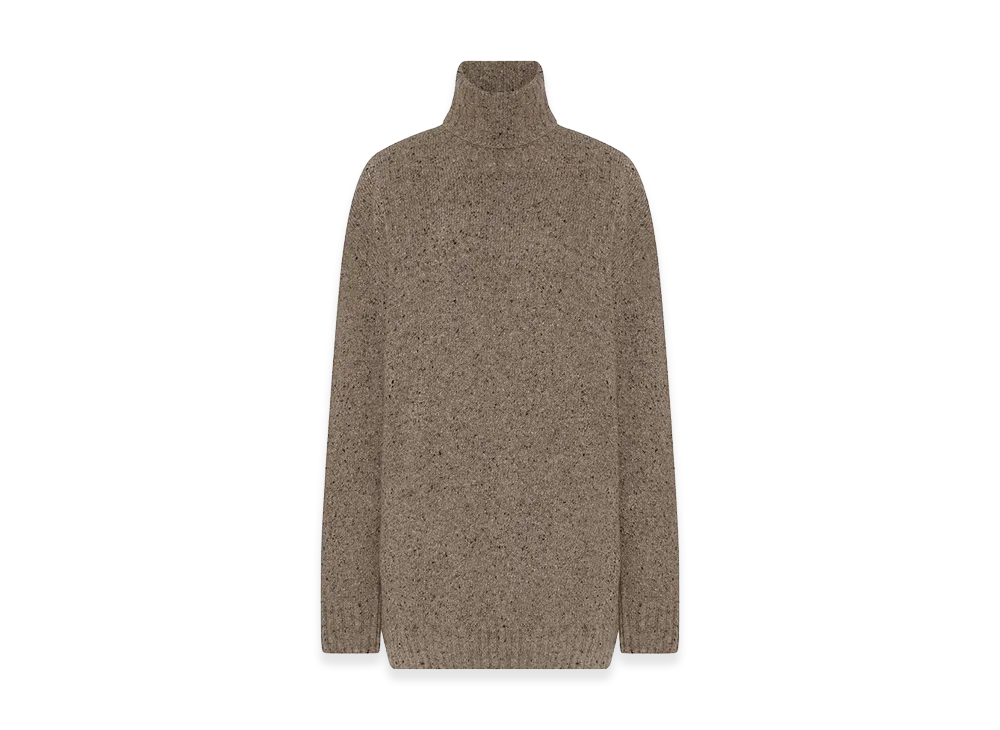 The Row Women's Mirai Cashmere Turtleneck "Sepia"