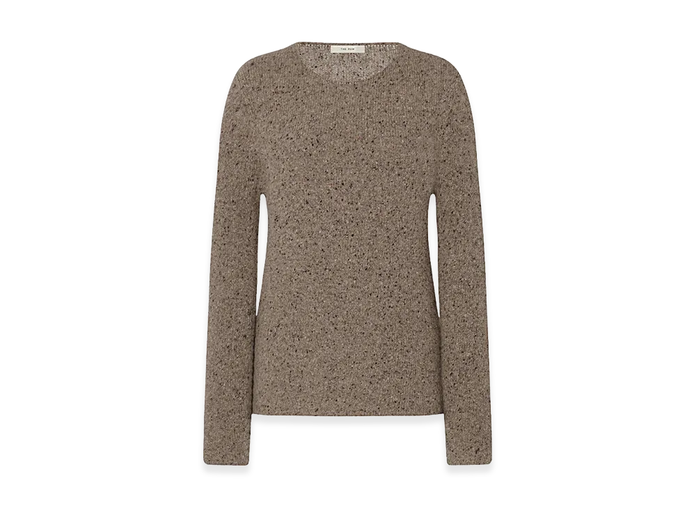 The Row Women's Maira Cashmere Sweater "Sepia"