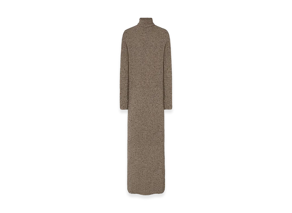 The Row Women's Melani Cashmere Dress "Sepia"
