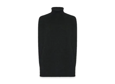 The Row Women's Meo Cashmere Turtleneck "Charcoal Melange"