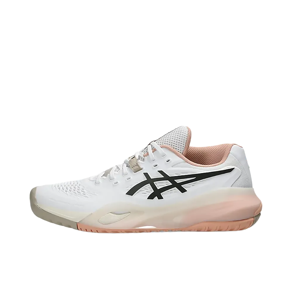 Asics Women's GEL-Resolution X "White/Black Coffee"