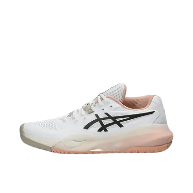 Asics Women's GEL-Resolution X "White/Black Coffee"