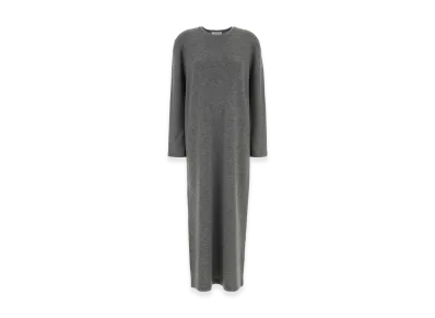 The Row Women's Cashmere Alina Dress "Gray"