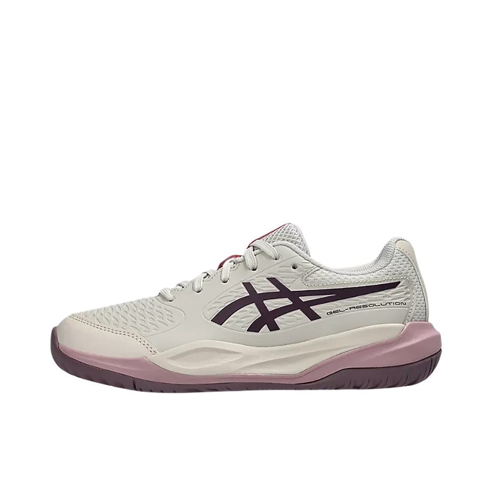Asics GS Gel-Resolution X "Soft Oat/Dark Aubergine"