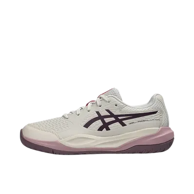 Asics GS Gel-Resolution X "Soft Oat/Dark Aubergine"