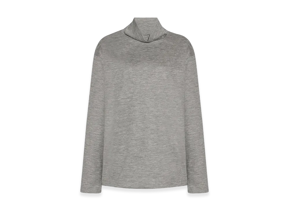 The Row Women's Anapolis Cashmere Tops "Grey Melange"