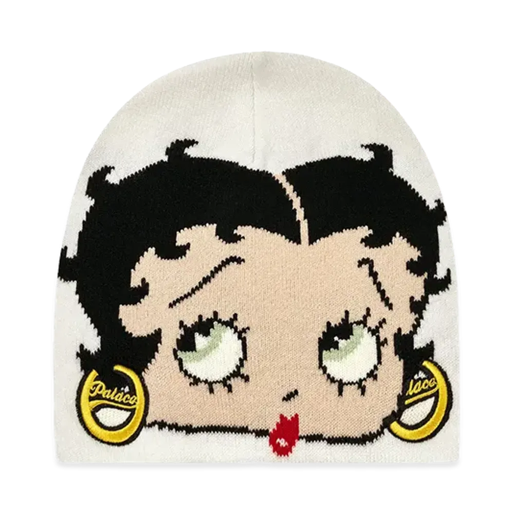 PALACE x Betty Boop Beanie "White"