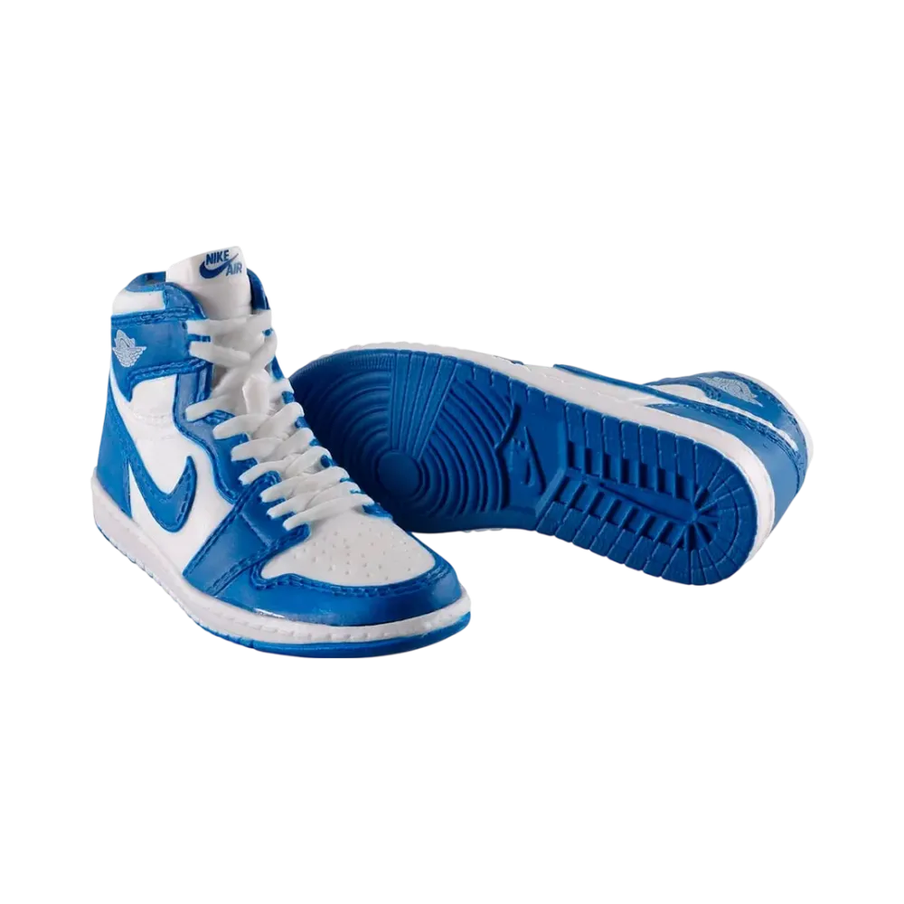 BANDAI NIKE Air Jordan 1 High 85 MINIATURE COLLECTION Storm Blue (White/Storm Blue)