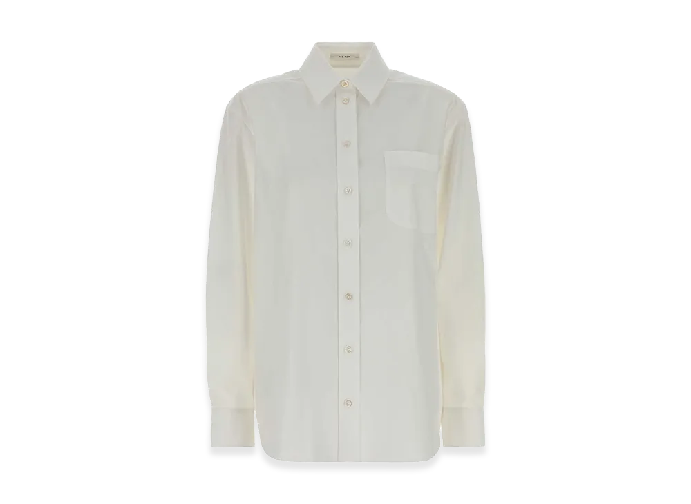 The Row Women's Cotton Gavina Shirt "White"