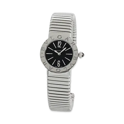 BVLGARI Women's Quartz Tubogas Bracelet 26mm "Silver/"