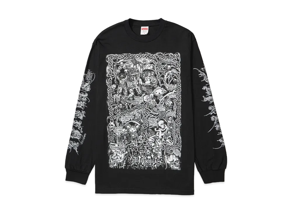 Supreme Wombat L/S Tee "Black"