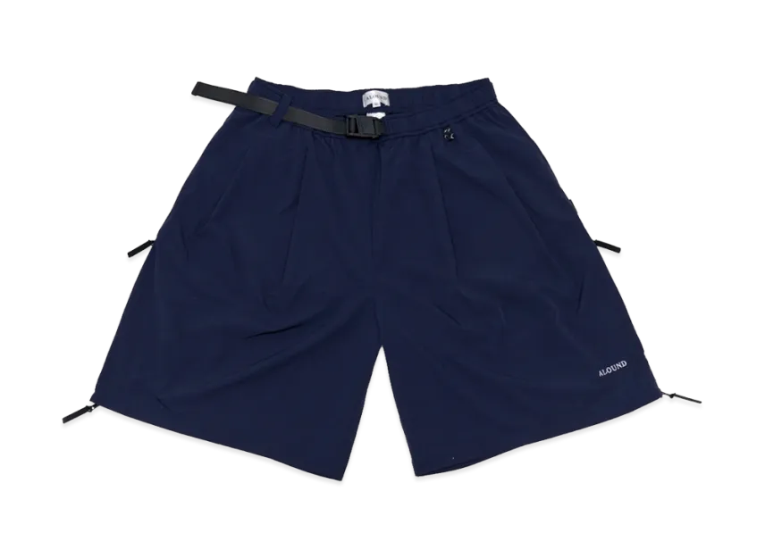 ALOUND Belted Ventilation Nylon Shorts ALOUND Belted Ventilation Nylon Shorts
