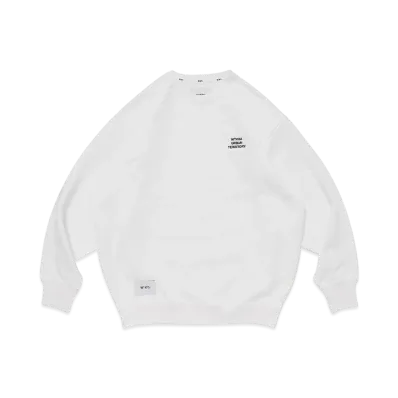 WTAPS Wut / Sweater / Cotton "White"