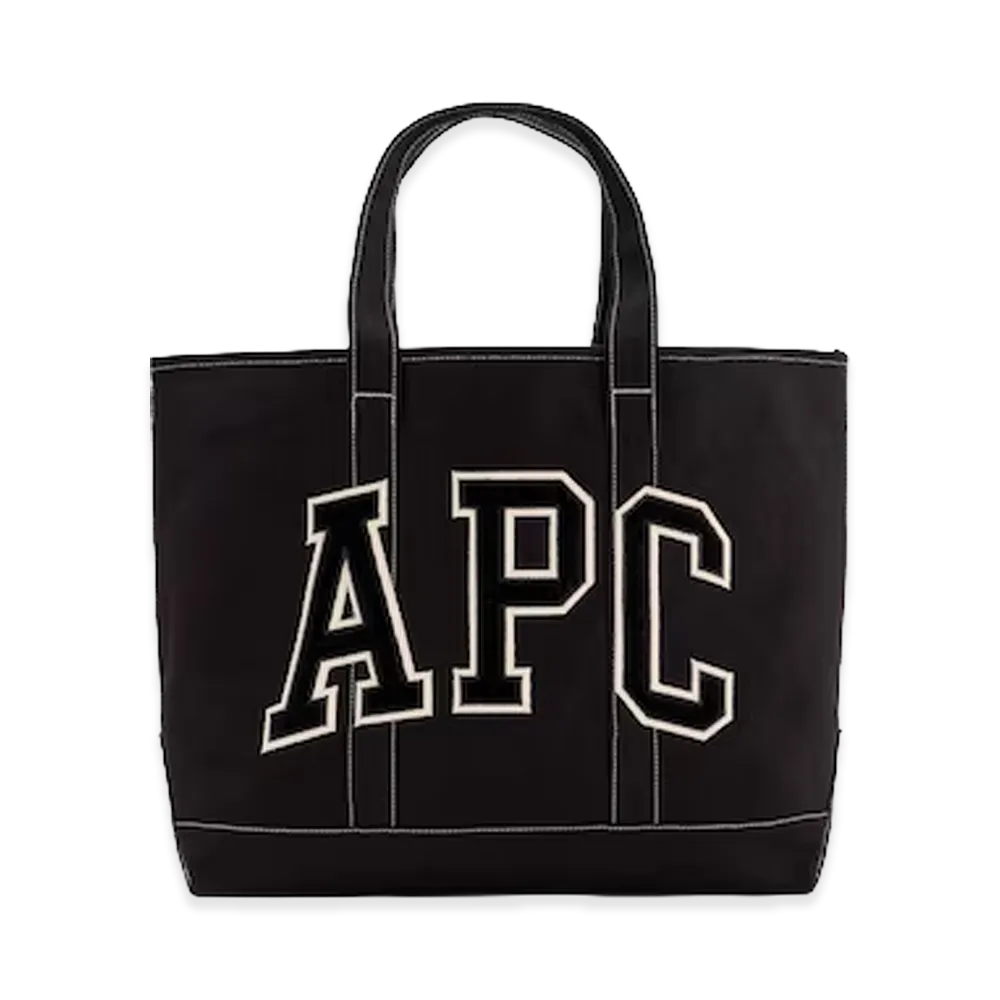 Gap x A.P.C. Logo Tote Bag "Black"