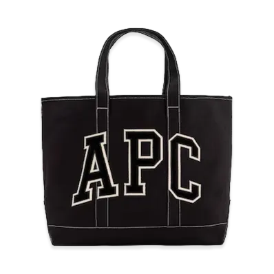 Gap x A.P.C. Logo Tote Bag "Black"